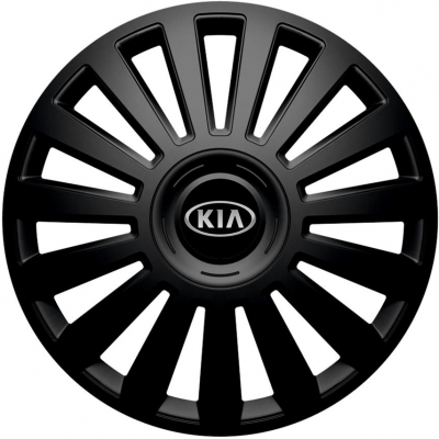 KRYTY KOLIES PRE KIA 15" LUXURY black 4ks